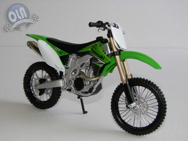 Maisto 1:12 Escala Modelo Diecast motocicletas Kawasaki KXF 450 Kit de montaje 